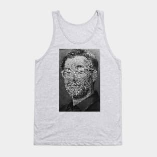 Jurgen Klopp pixel pencil sketch Tank Top